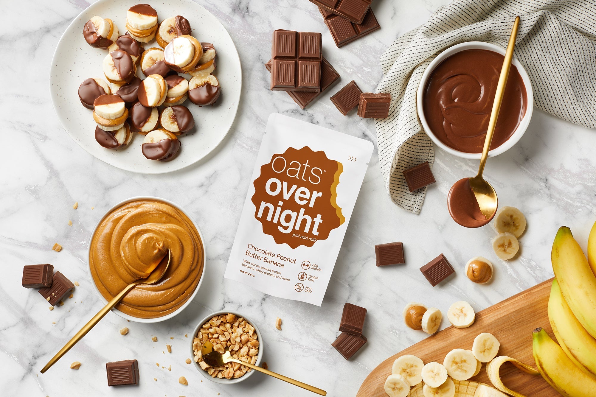 Chocolate Peanut Butter Banana I0